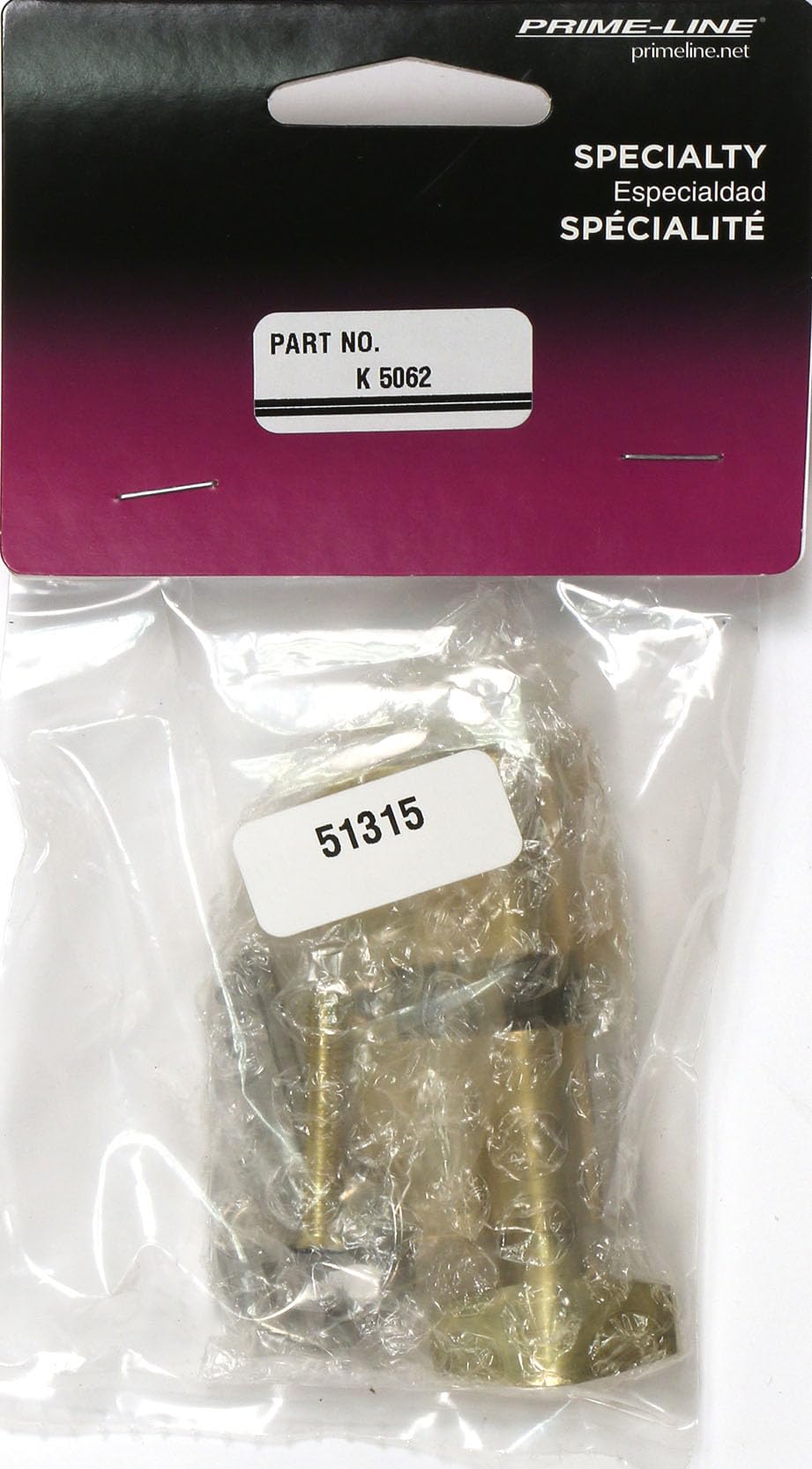 シルキーDLX Prime-Line K 5062 Key Cylinder with Thumbturn, Solid Brass